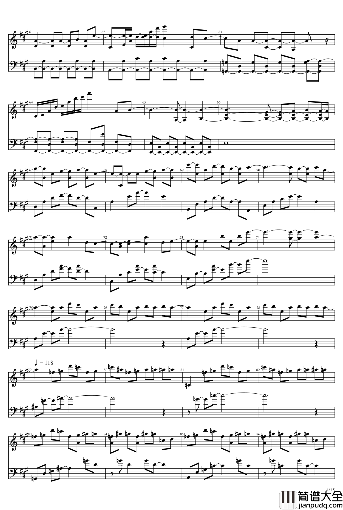 Nagi_no_Asukara_Piano_Suite钢琴谱__来自风平浪静的明天_凪のあすから