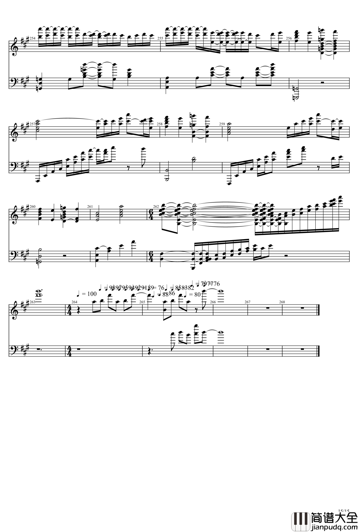 Nagi_no_Asukara_Piano_Suite钢琴谱__来自风平浪静的明天_凪のあすから