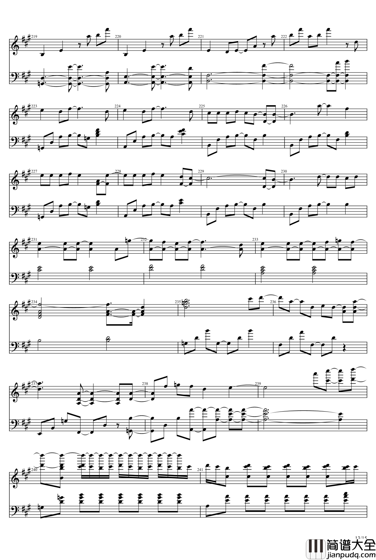 Nagi_no_Asukara_Piano_Suite钢琴谱__来自风平浪静的明天_凪のあすから