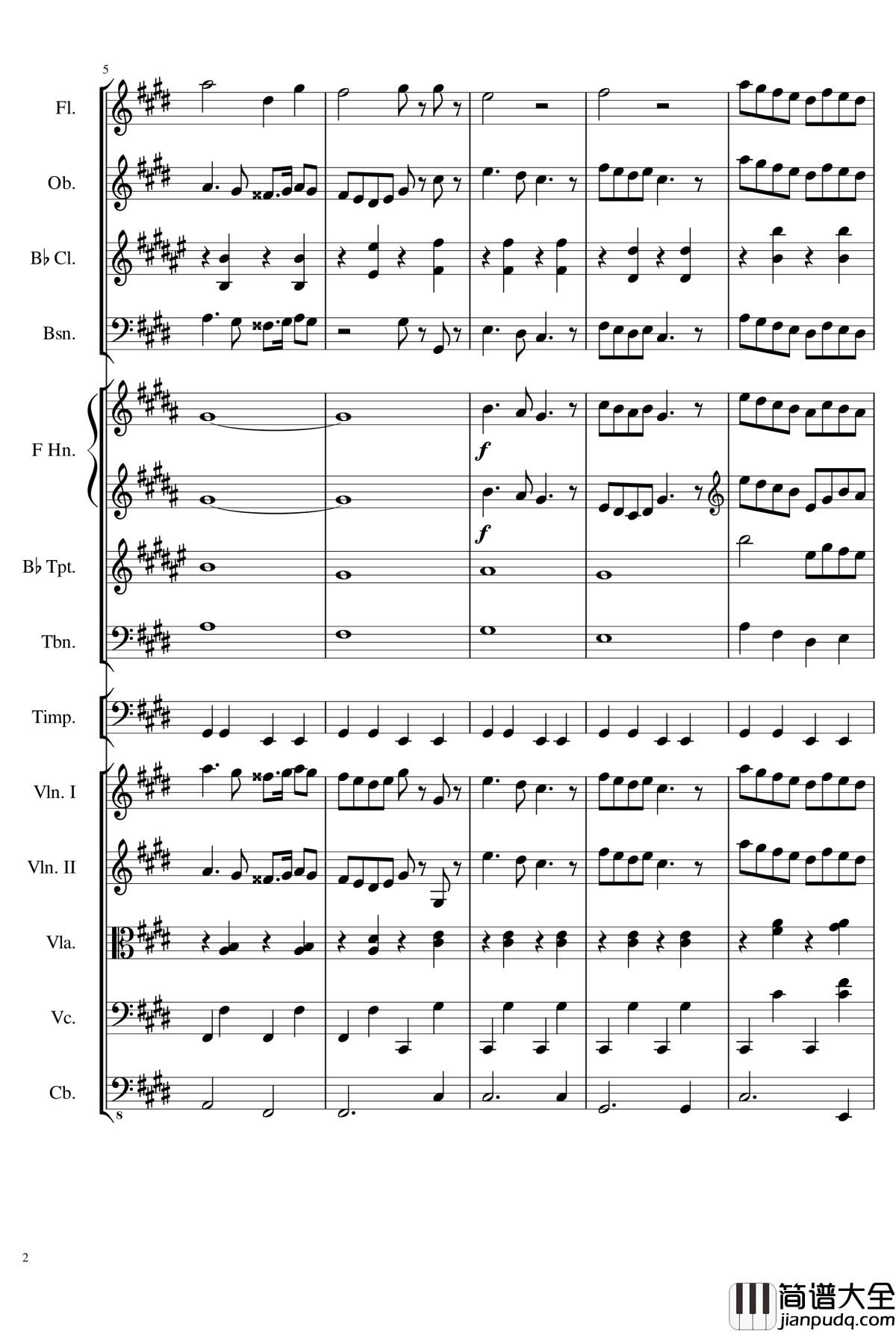 升c小调进行曲钢琴谱_Ice_KUN