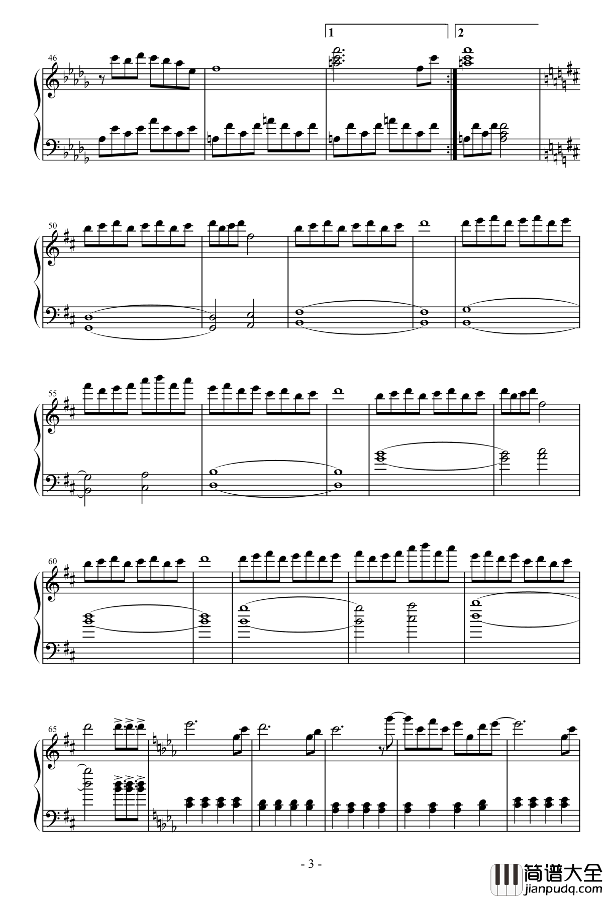 天空的花都钢琴谱_zun