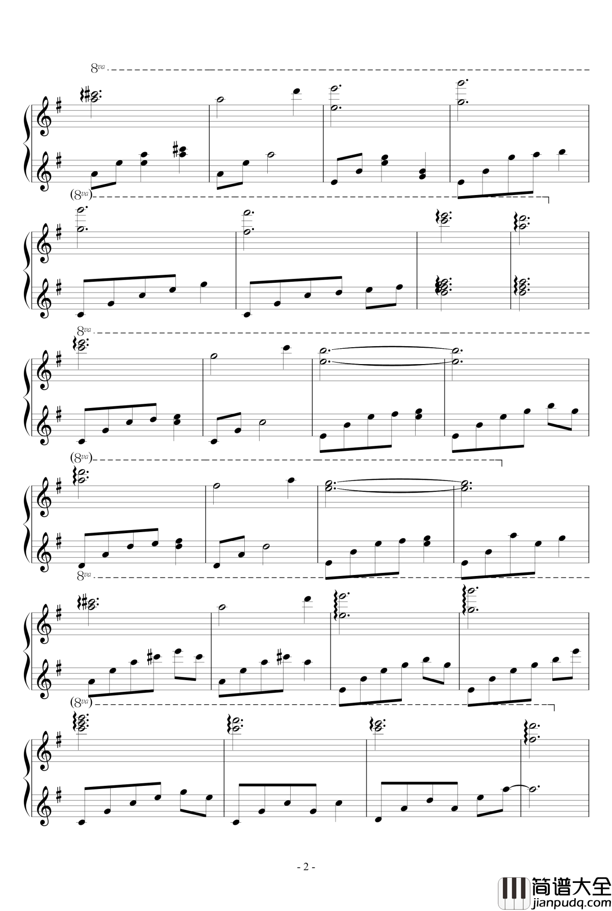 兰玲草钢琴谱_尸鬼插曲_尸鬼