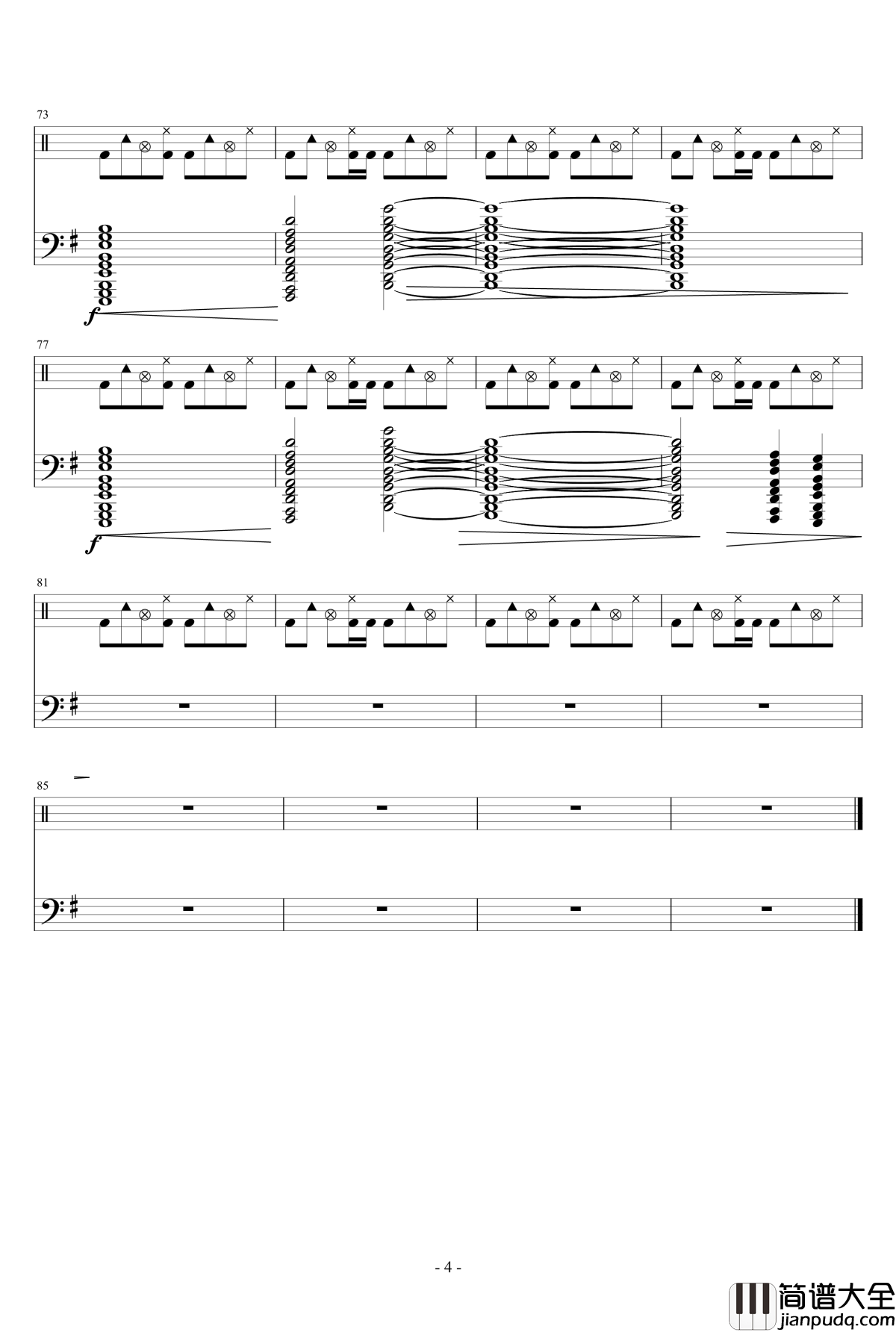 A_Little_Story钢琴谱_仅伴奏_Valentine