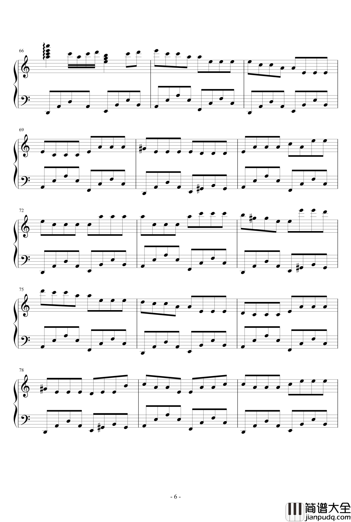 烟雨风楼钢琴谱_流风遗韵