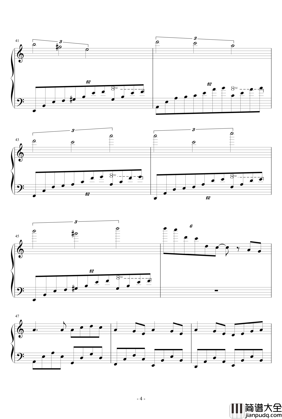 烟雨风楼钢琴谱_流风遗韵