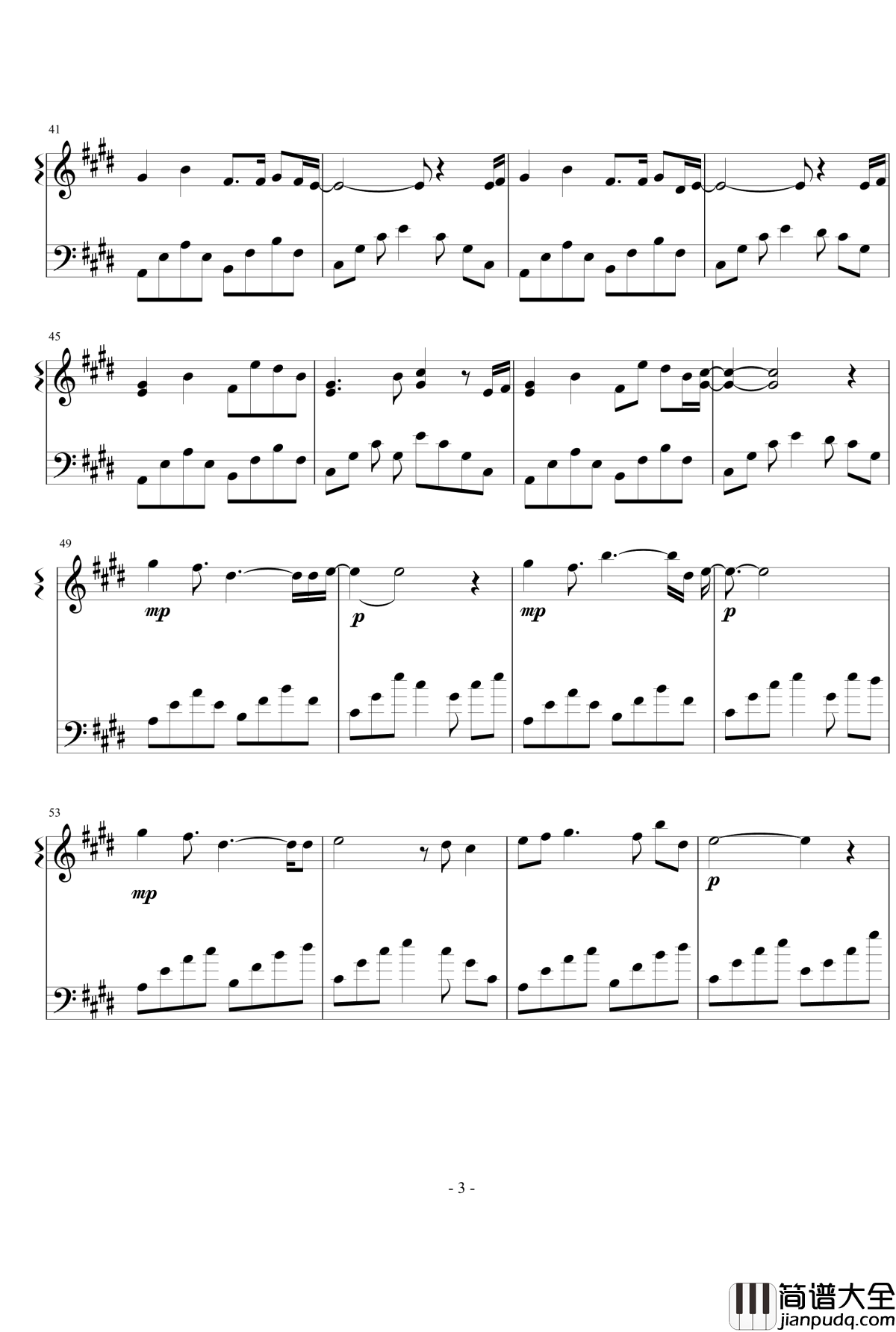 遠い地平線钢琴谱_Dark小灭酱