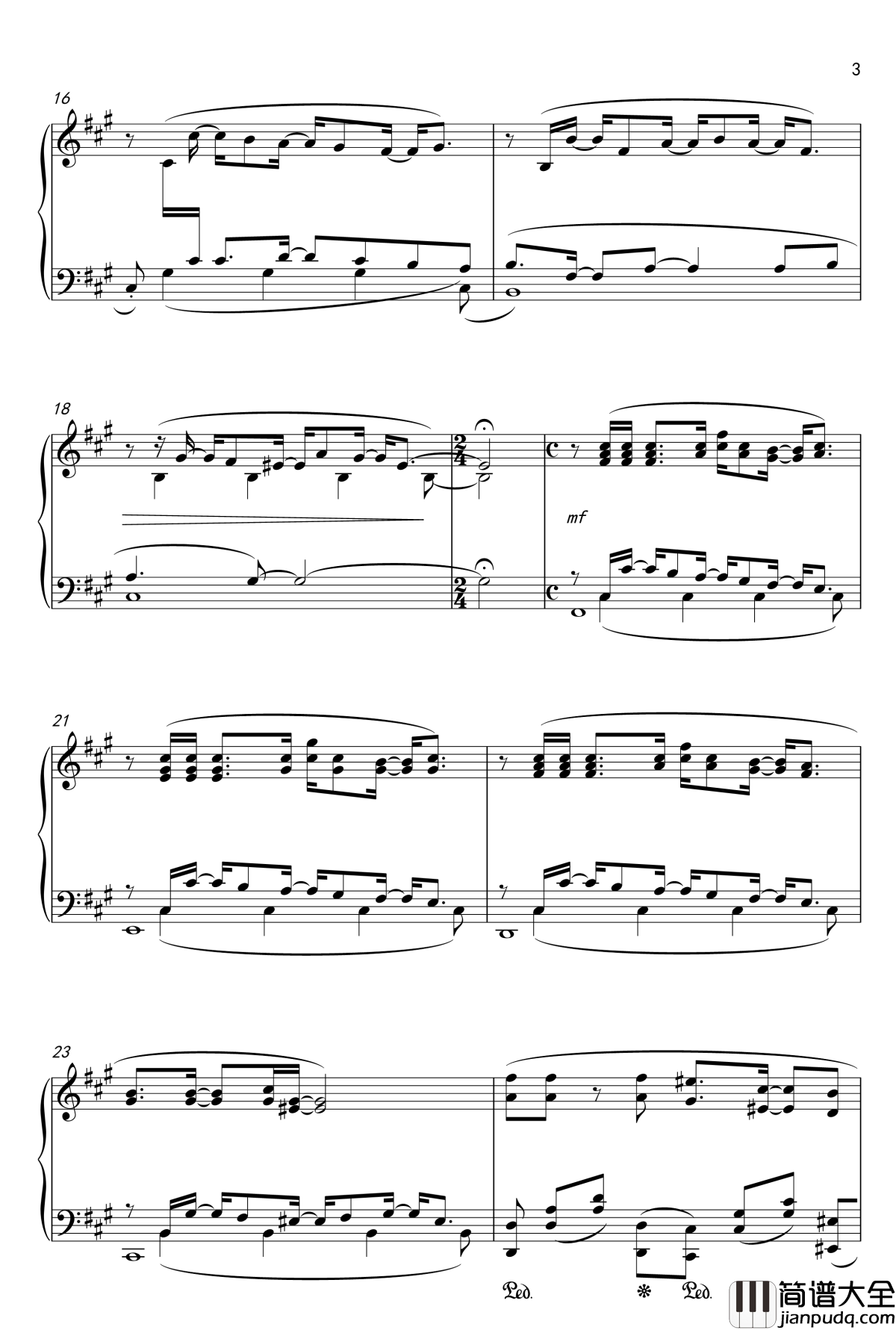 楽園の扉钢琴谱_Euphoria