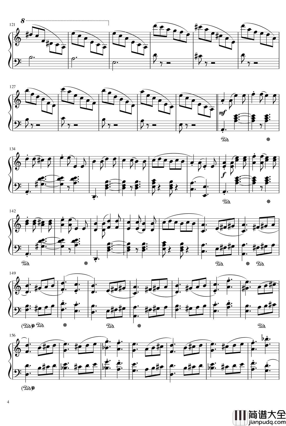 塔兰泰拉舞曲钢琴谱_Ice_KUN