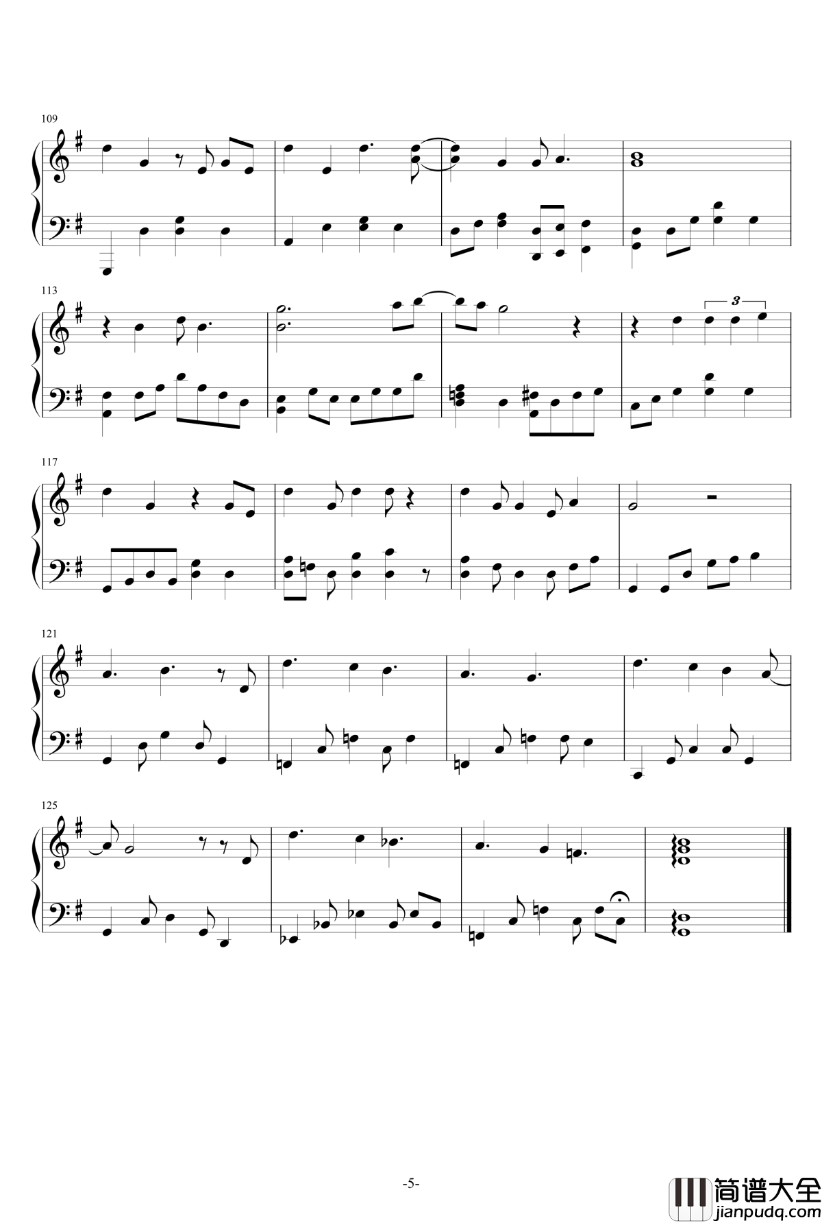 今夏钢琴谱__冯建宇