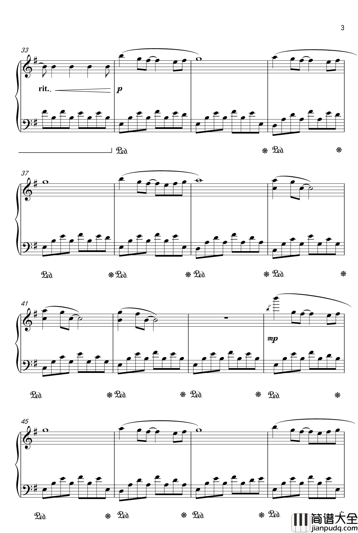 梦钢琴谱_shisan9632