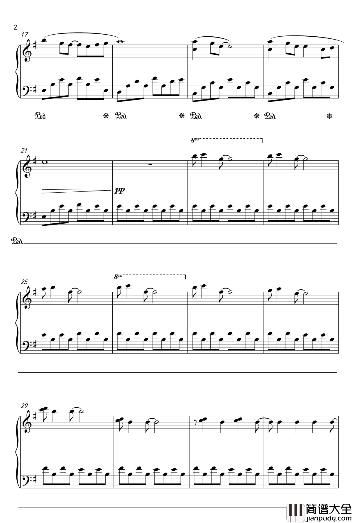 梦钢琴谱_shisan9632