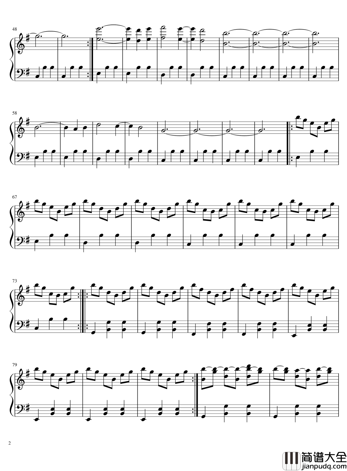 忍受钢琴谱_重上傳_伊凡卡斯特罗