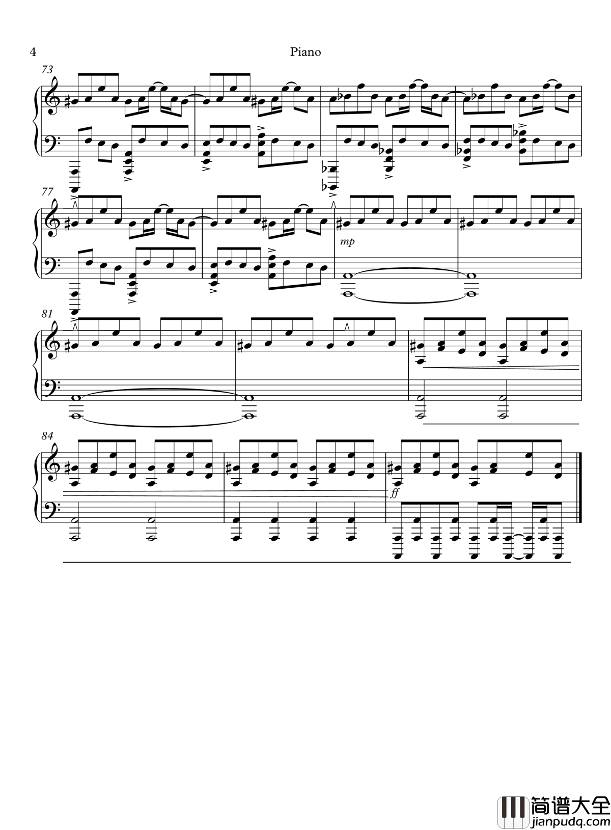 Dark,_Darker,_Yet_Darker_钢琴谱_Gaster_主題曲_undertale