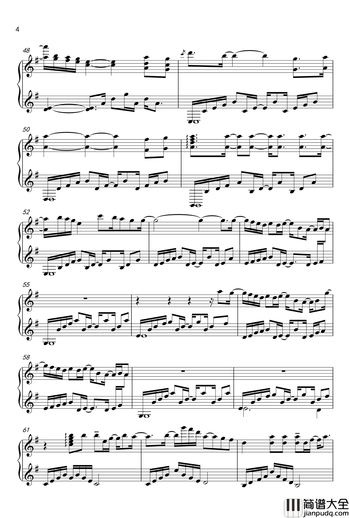 Stay_Gold钢琴谱_Piano_ver._宇多田光