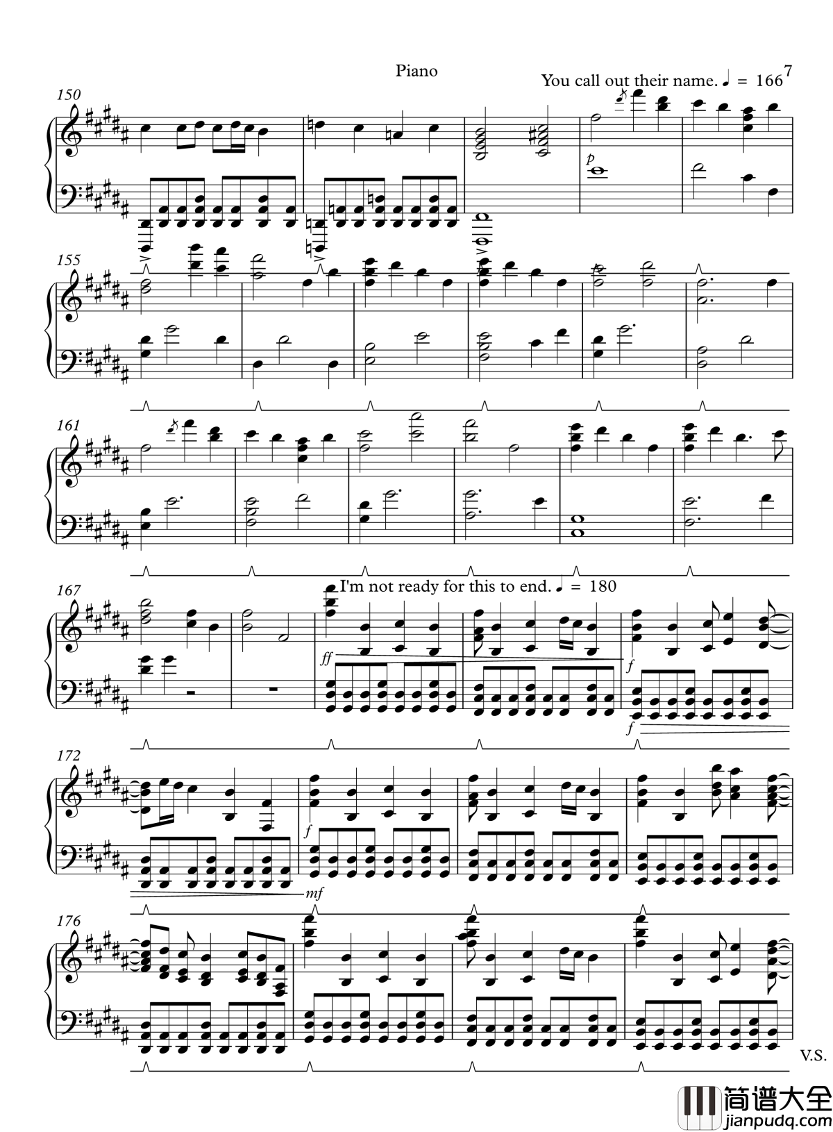 Hopes_and_Dreams_&Last_Goodbye钢琴谱_Undertale