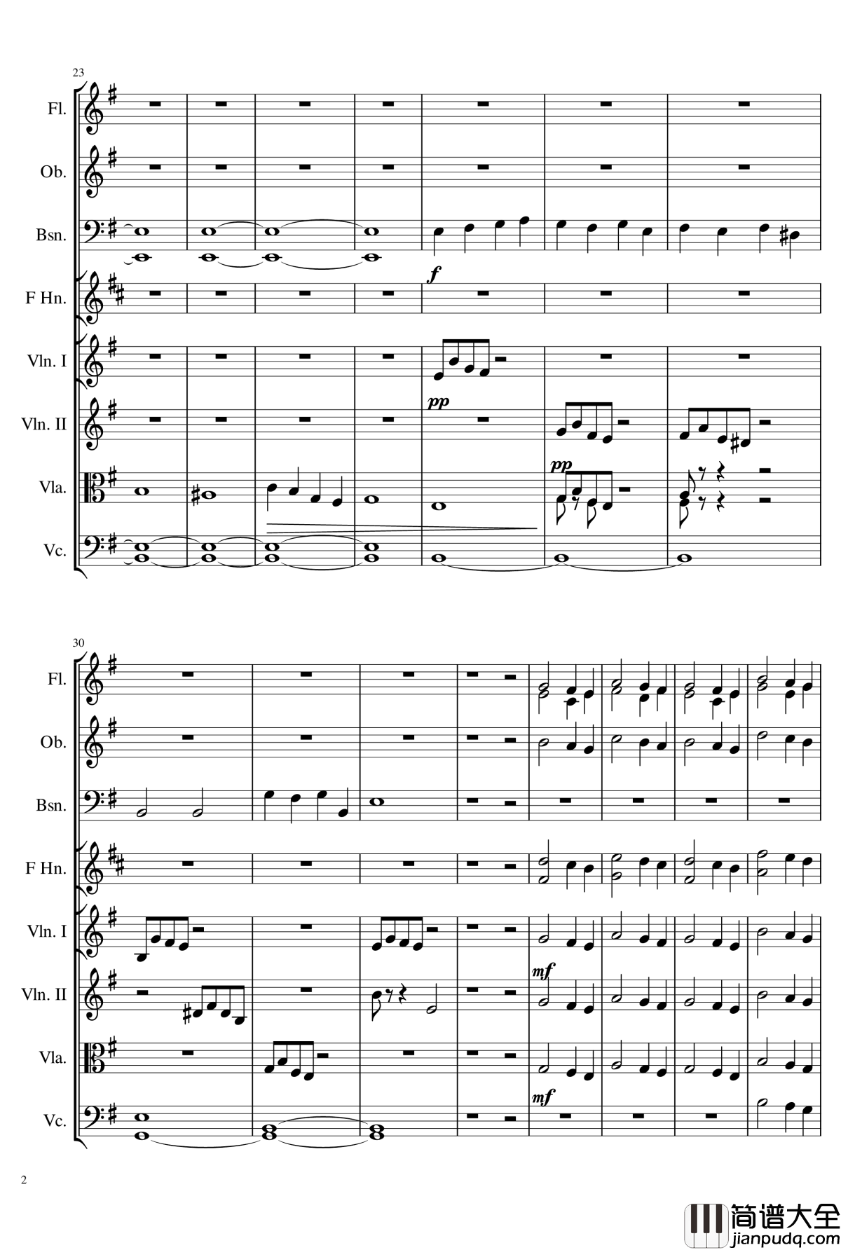 草叶之诗钢琴谱_Ice_KUN