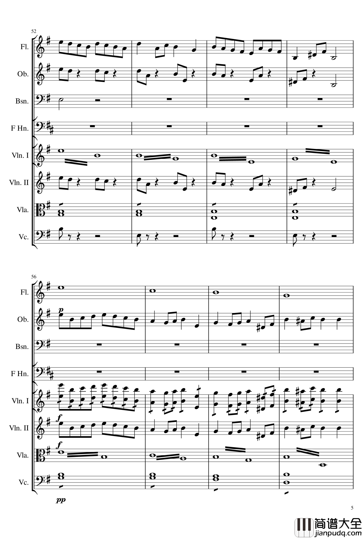 草叶之诗钢琴谱_Ice_KUN