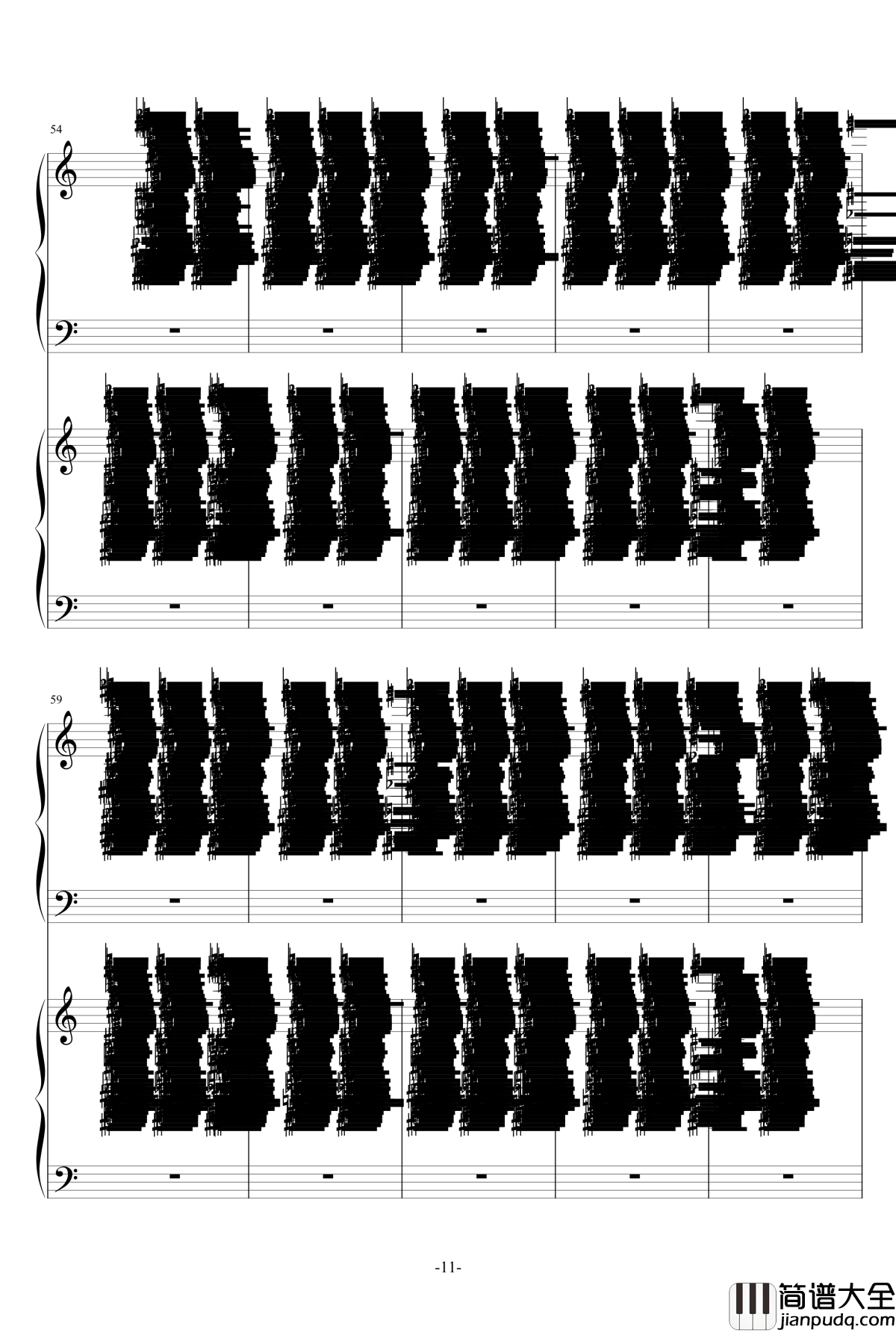 攻打火星第一幕钢琴谱_水星先生