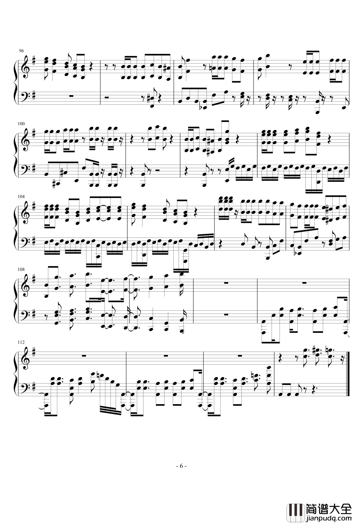 ORIGINAL_RESONANCE钢琴谱_歌之王子殿下