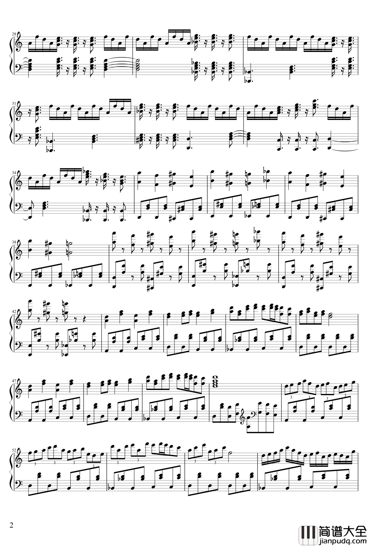 U.N._Owen_Was_Her?钢琴谱_东方红魔乡