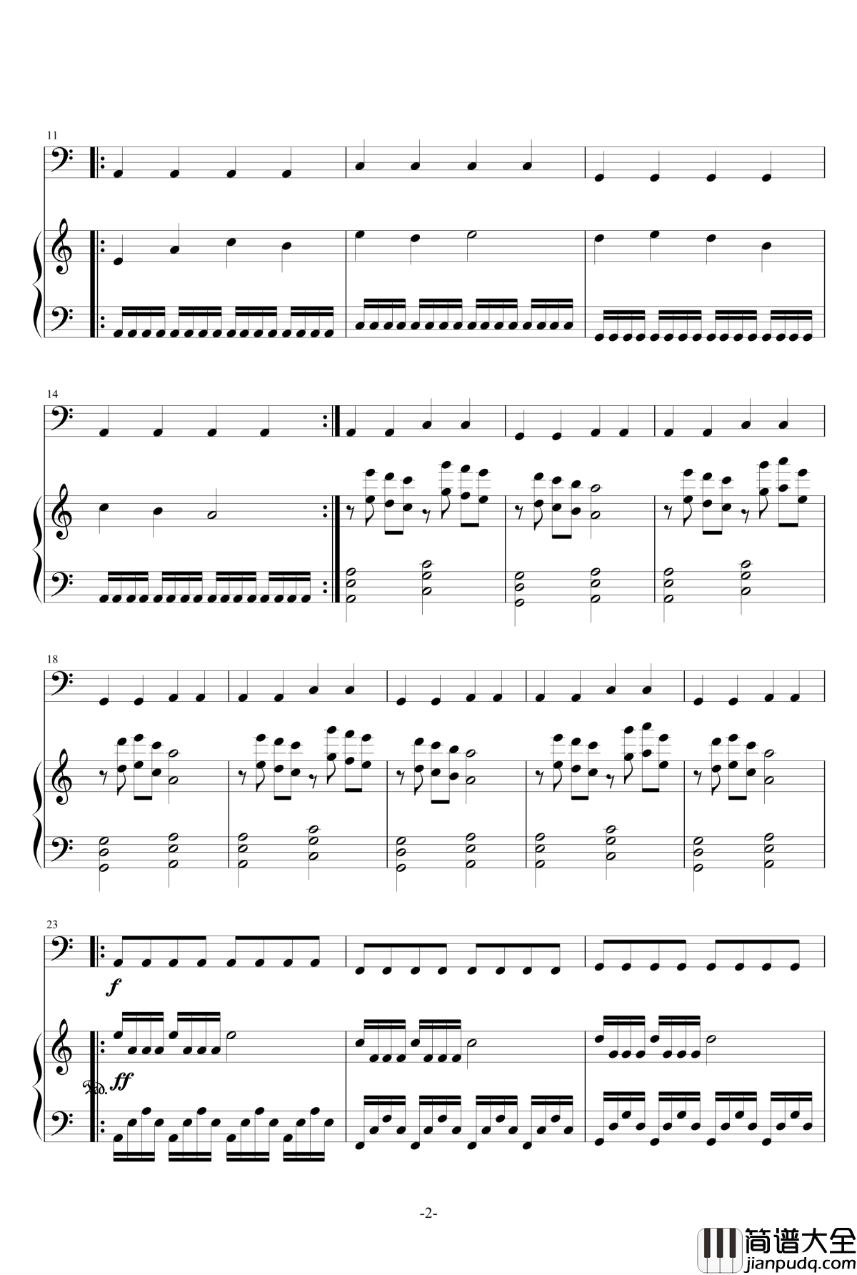 Rain_3钢琴谱_Storm_Dcw