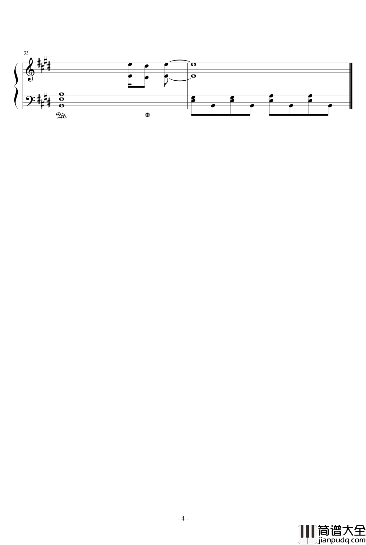 なわとび钢琴谱_久保ユリカ