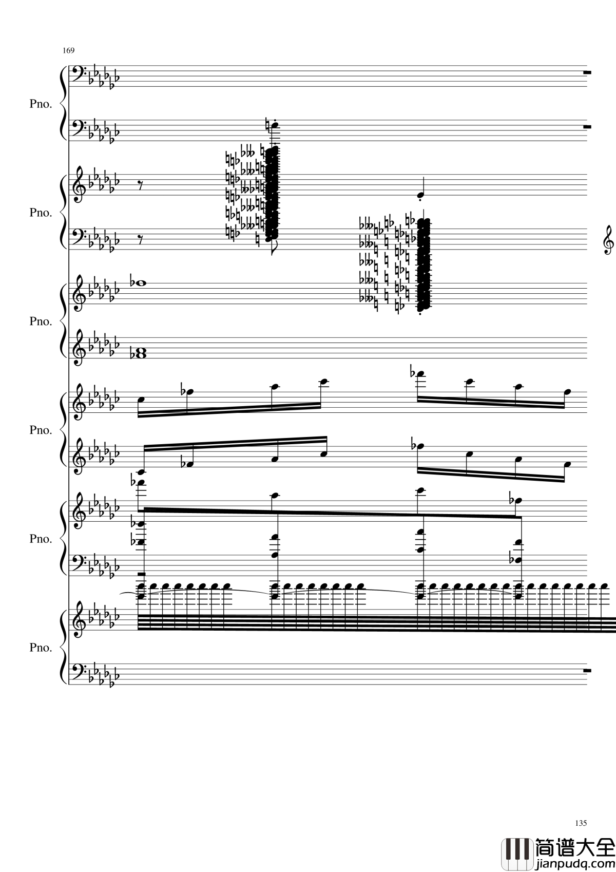 圆周率钢琴谱_黑化_圆周率