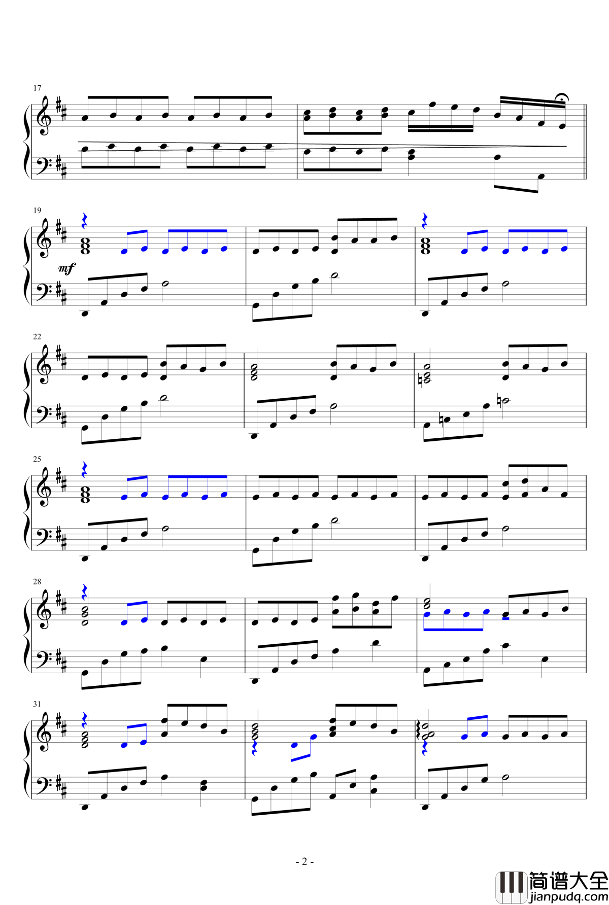 蝶钢琴谱_王者之喆