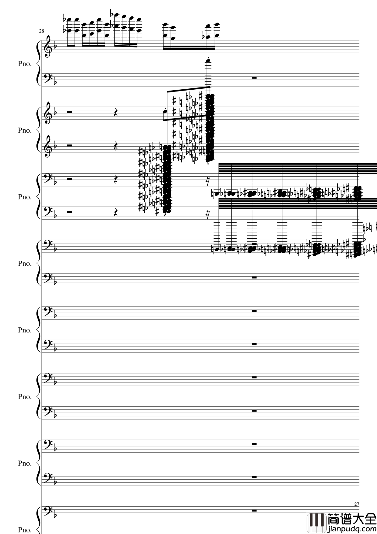 彩虹猫和Trololo钢琴谱_黑化