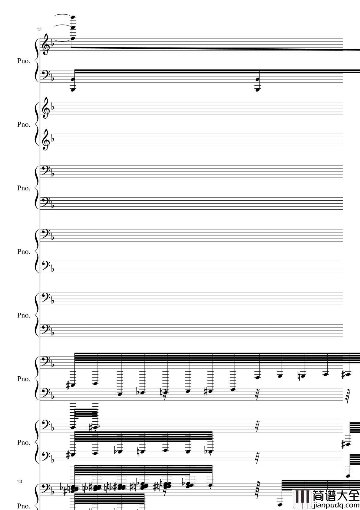 彩虹猫和Trololo钢琴谱_黑化