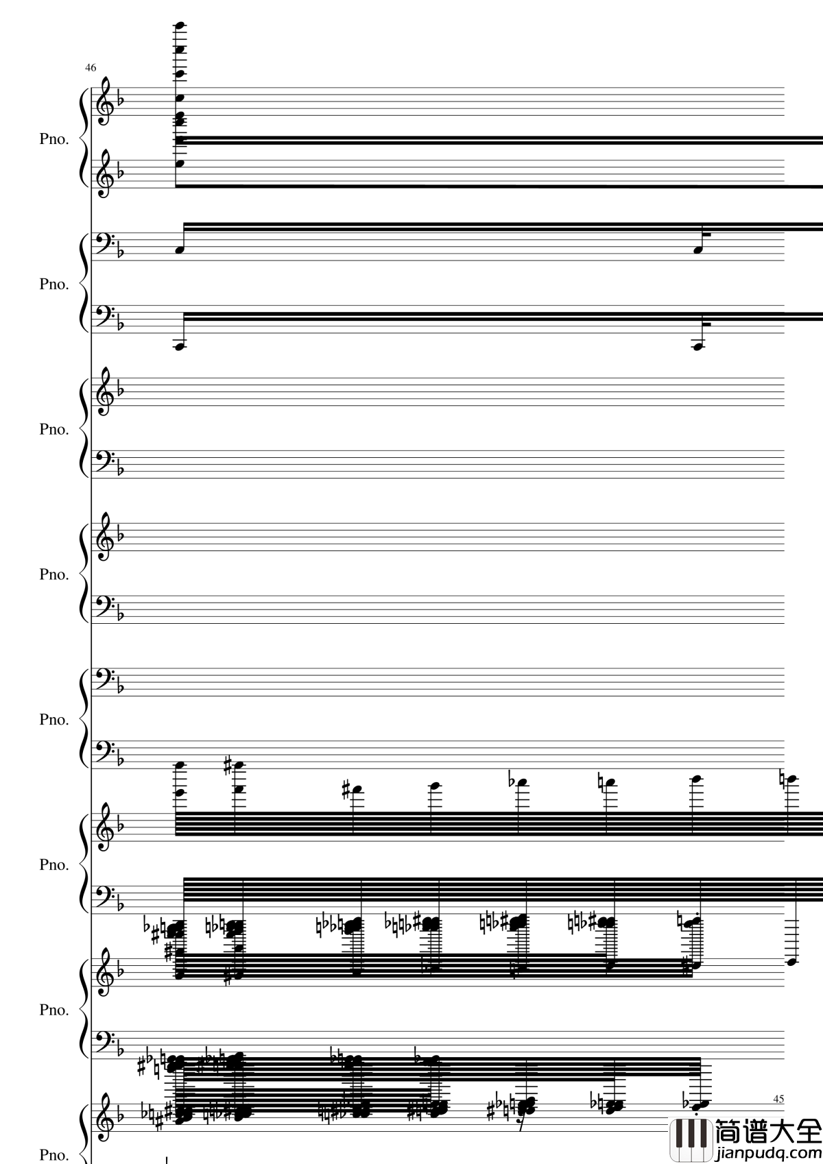 彩虹猫和Trololo钢琴谱_黑化