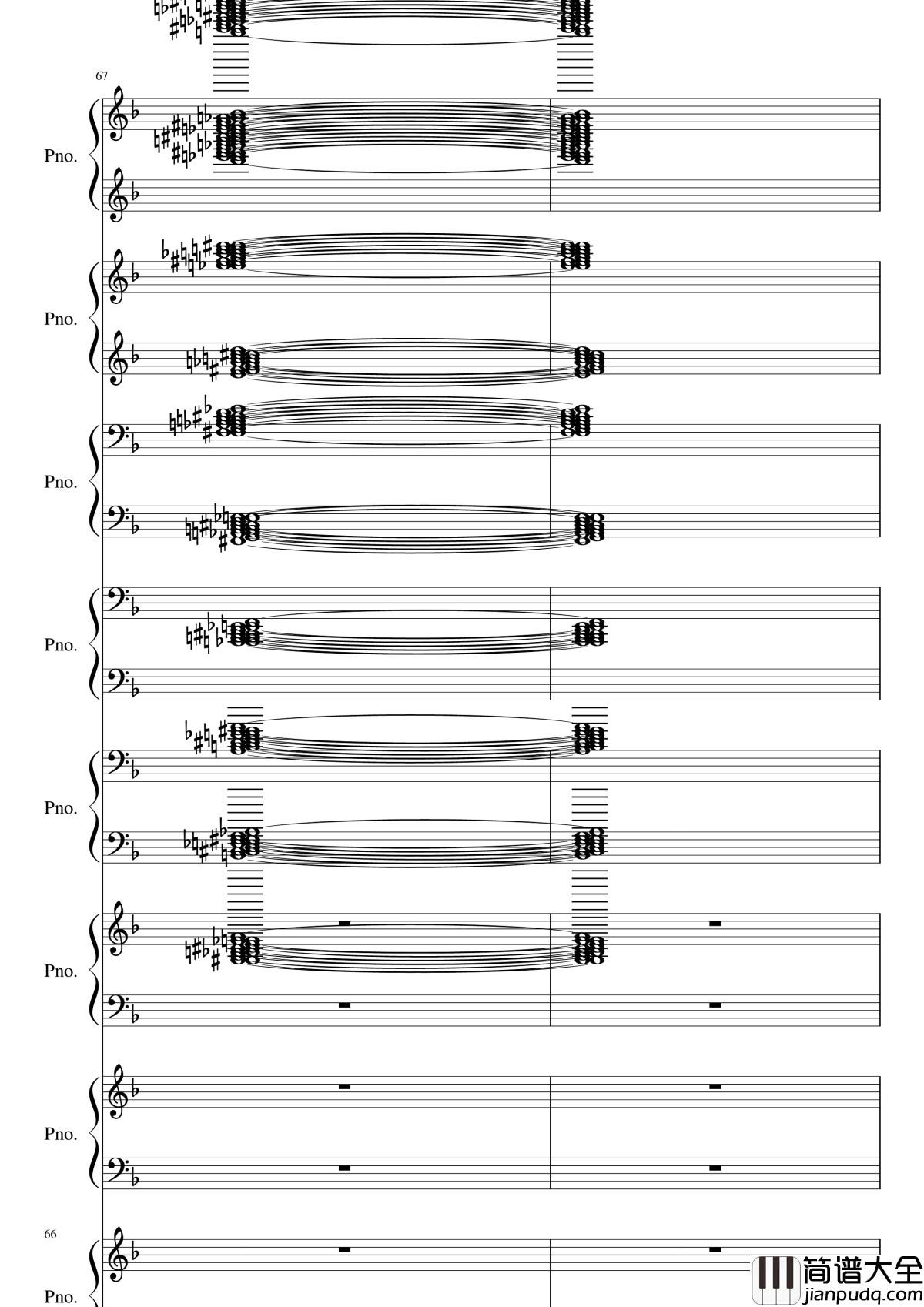 彩虹猫和Trololo钢琴谱_黑化