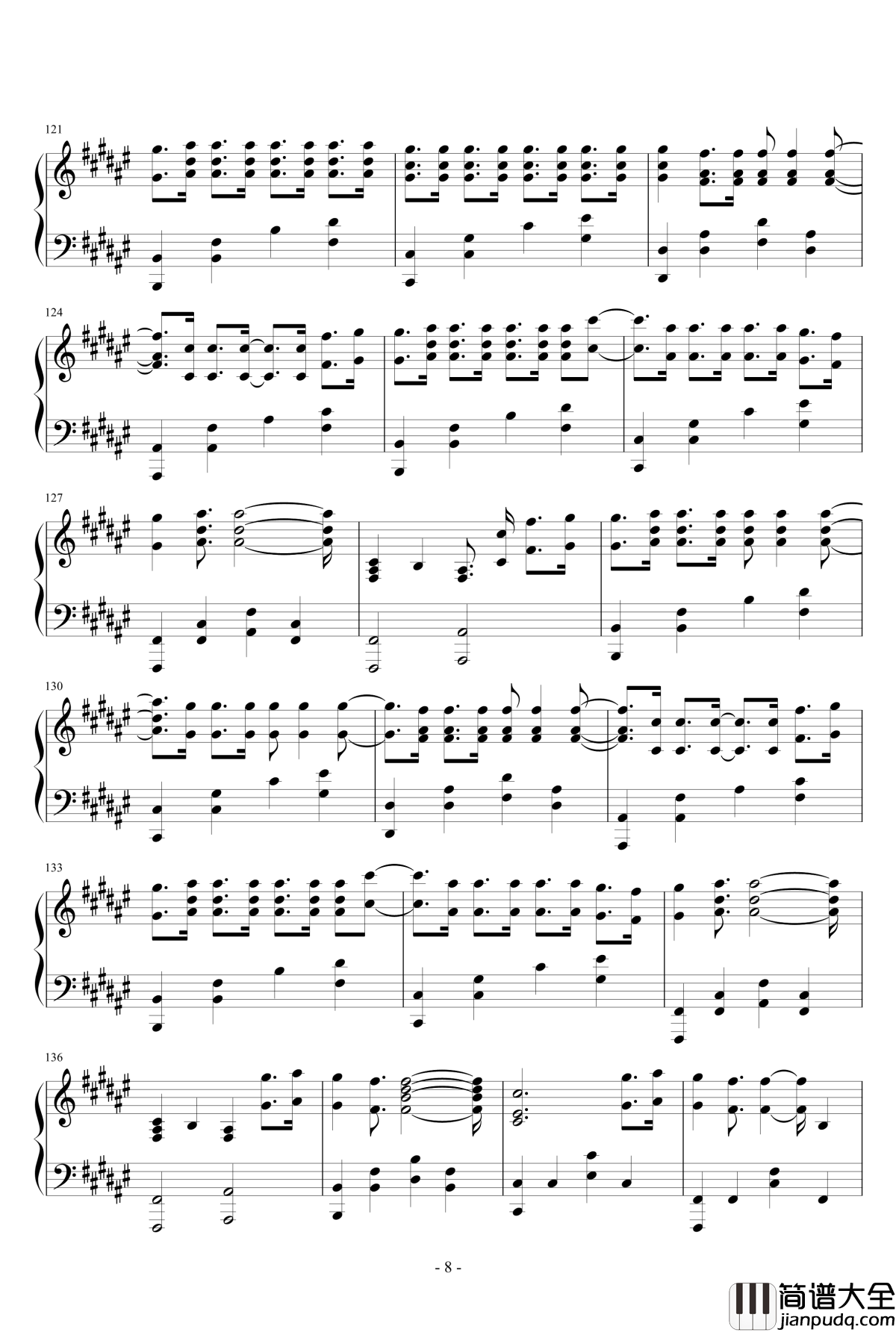 未闻花名钢琴谱_我们仍未知道那天所看见的花的名字