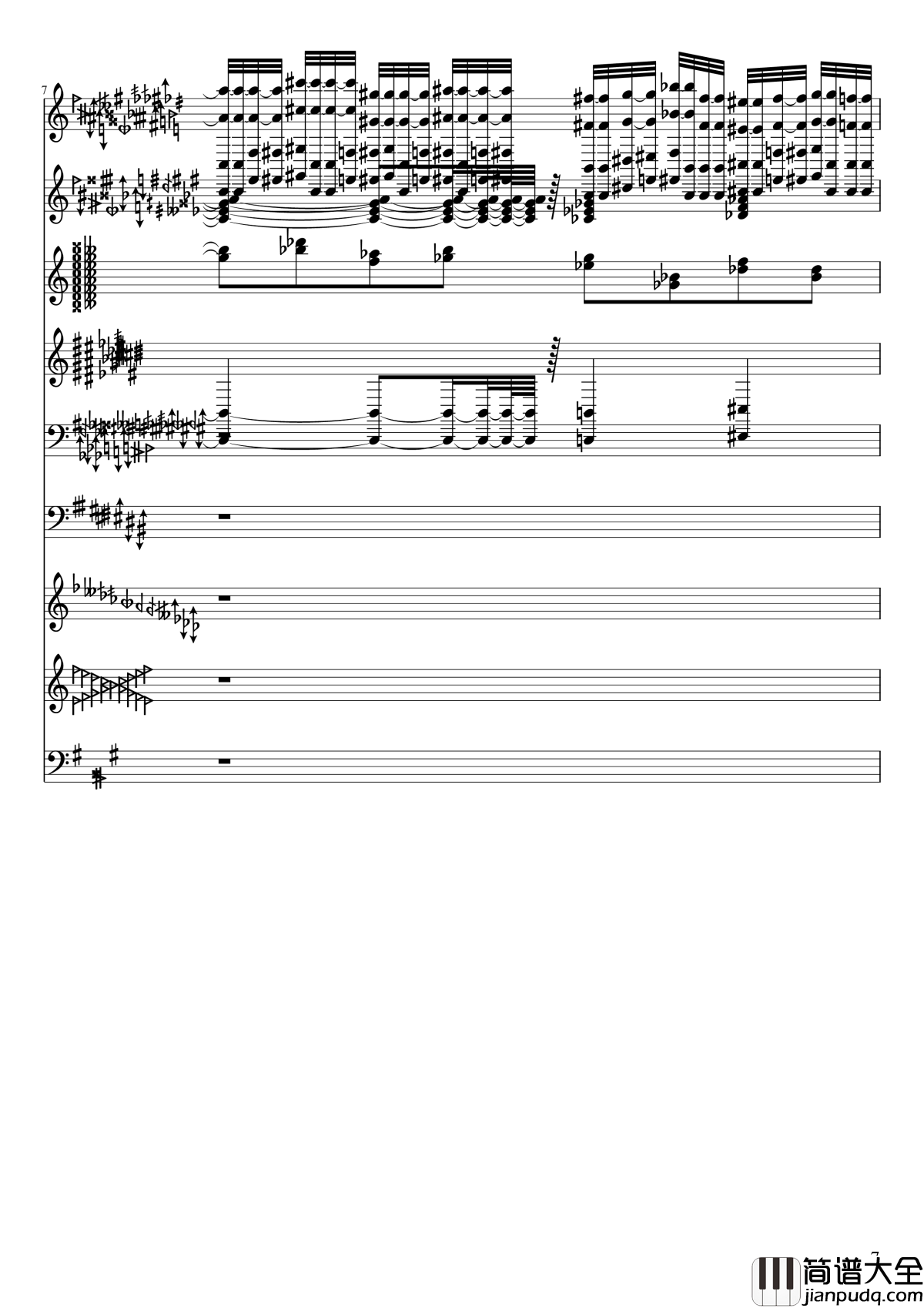 亡灵幻想钢琴谱_黑化_II_东方妖妖梦