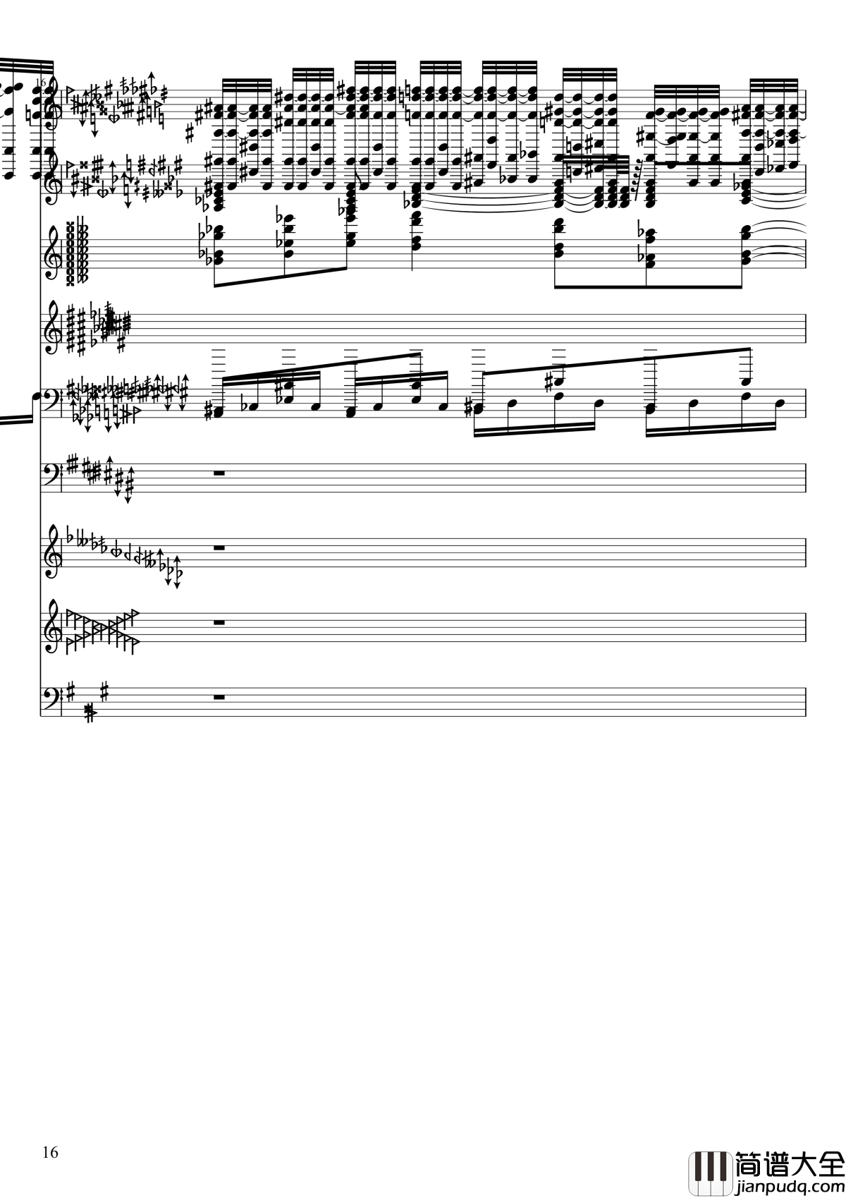 亡灵幻想钢琴谱_黑化_II_东方妖妖梦