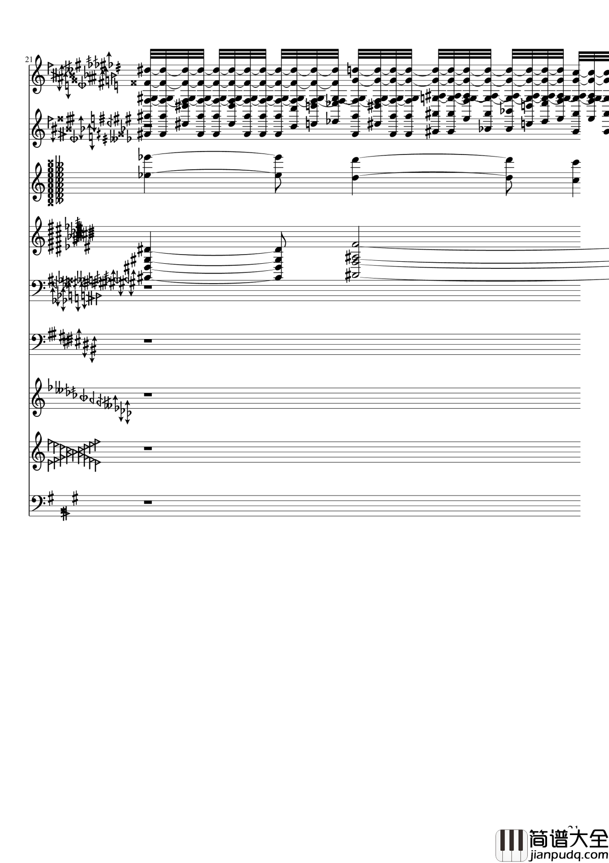 亡灵幻想钢琴谱_黑化_II_东方妖妖梦