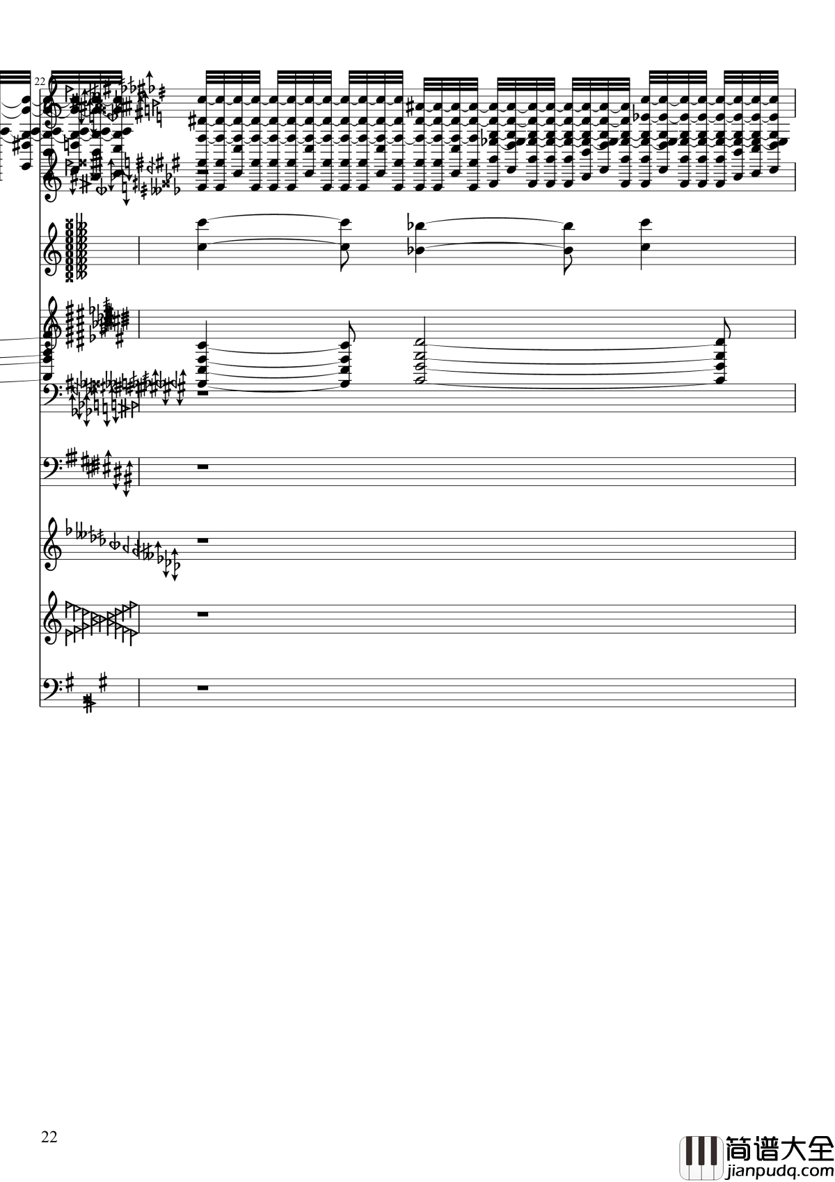 亡灵幻想钢琴谱_黑化_II_东方妖妖梦