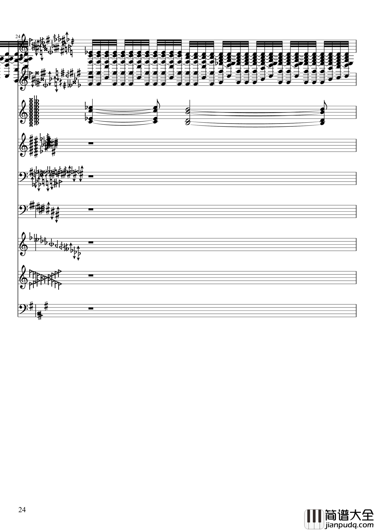 亡灵幻想钢琴谱_黑化_II_东方妖妖梦