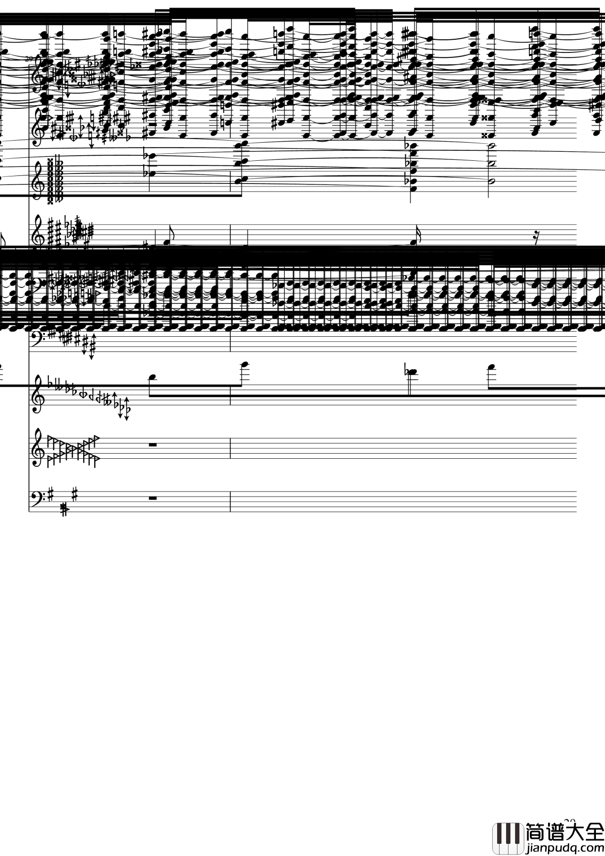 亡灵幻想钢琴谱_黑化_II_东方妖妖梦