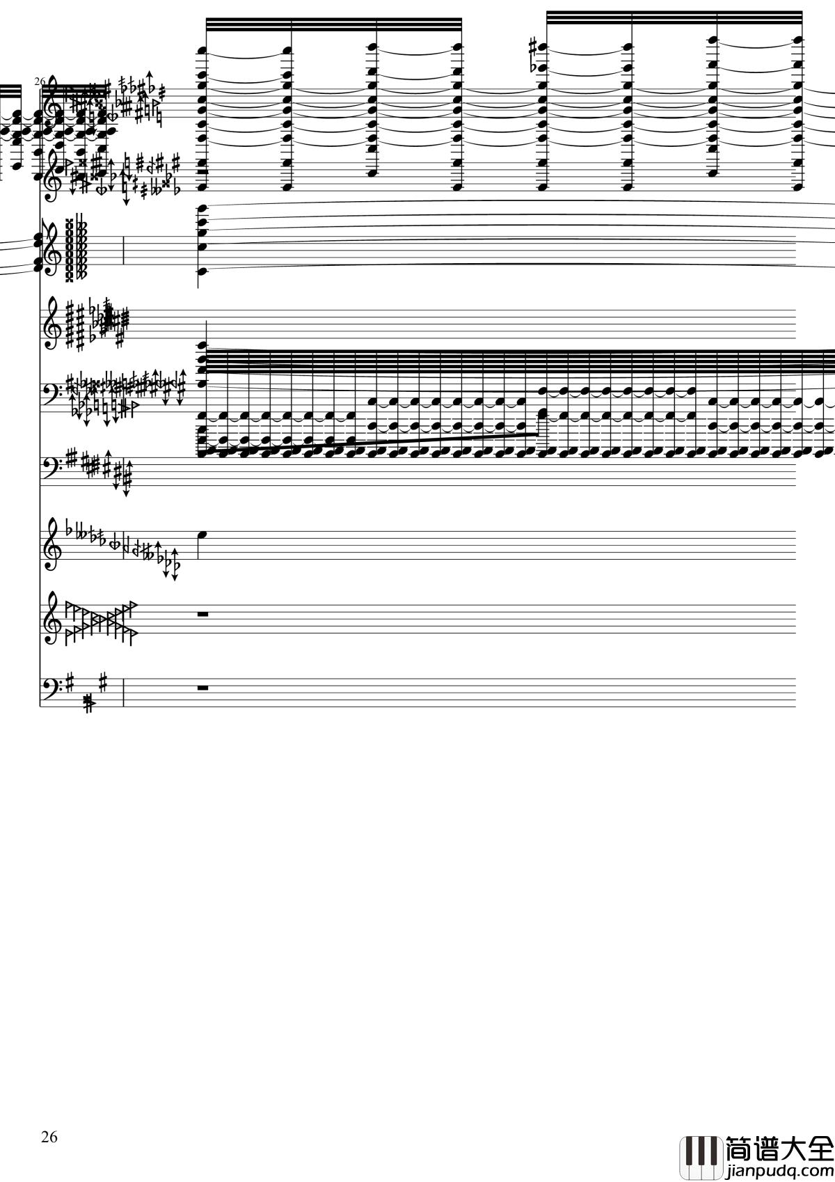 亡灵幻想钢琴谱_黑化_II_东方妖妖梦