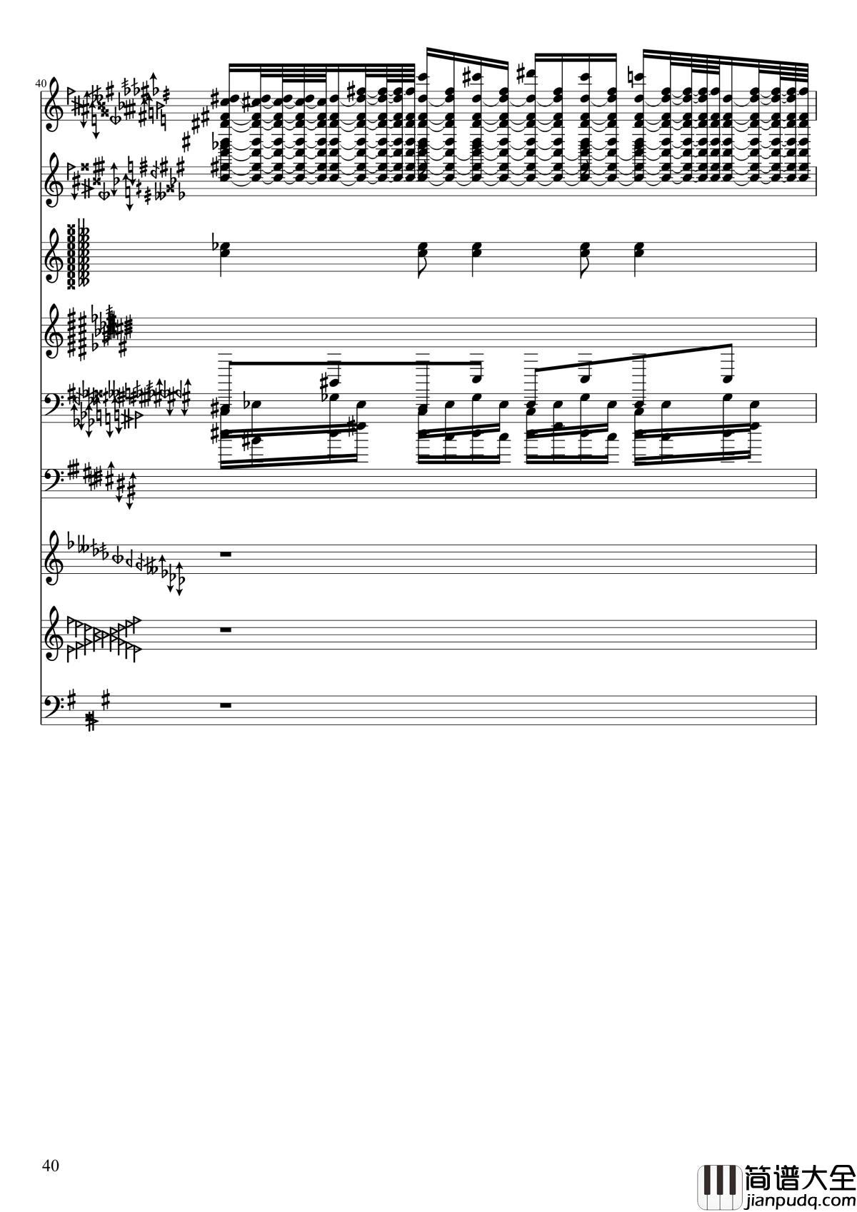 亡灵幻想钢琴谱_黑化_II_东方妖妖梦