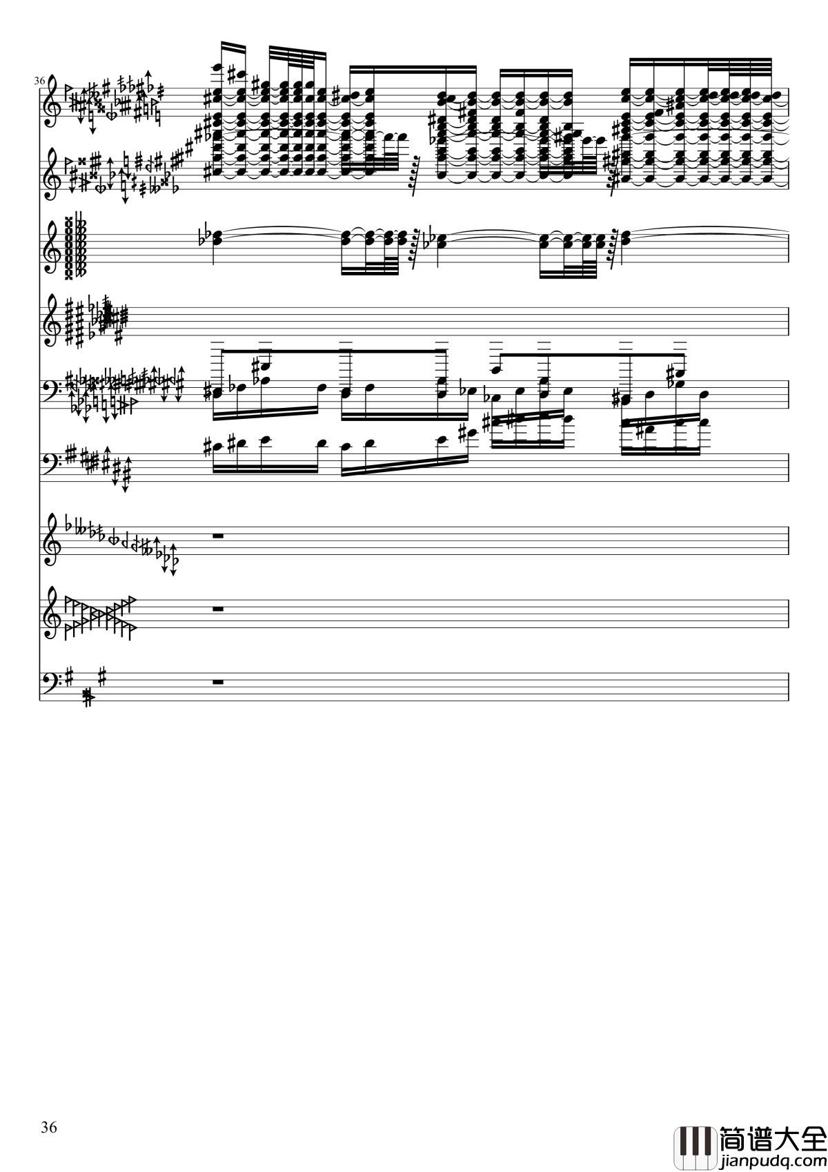 亡灵幻想钢琴谱_黑化_II_东方妖妖梦