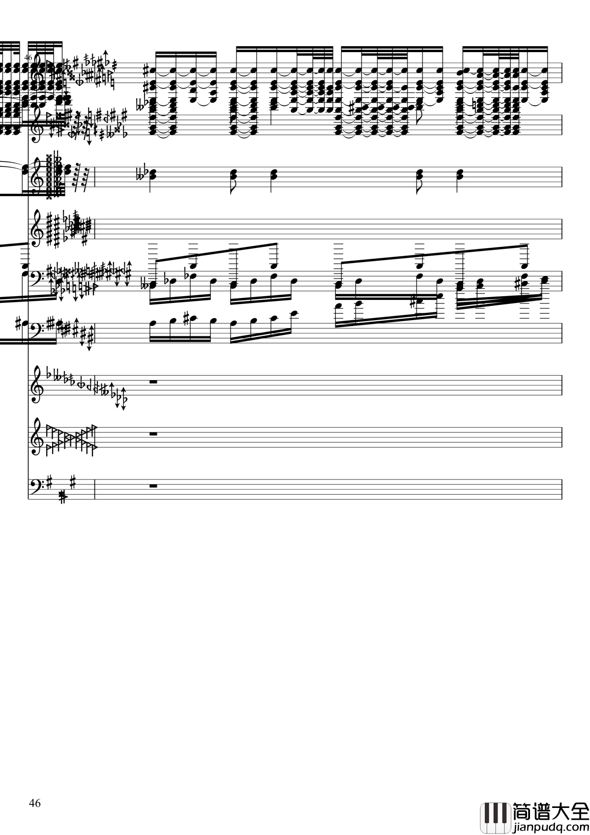 亡灵幻想钢琴谱_黑化_II_东方妖妖梦