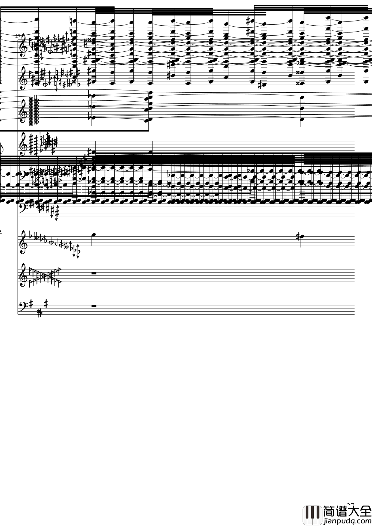 亡灵幻想钢琴谱_黑化_II_东方妖妖梦