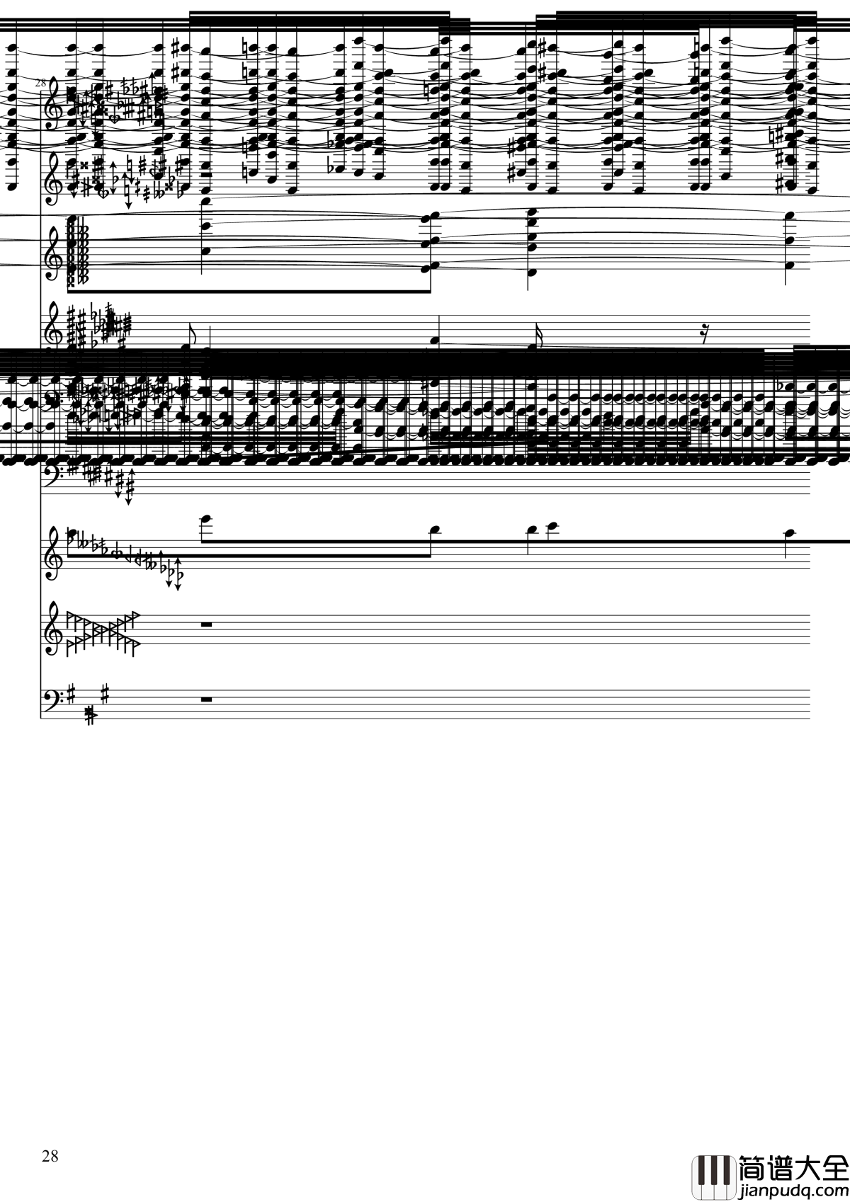 亡灵幻想钢琴谱_黑化_II_东方妖妖梦