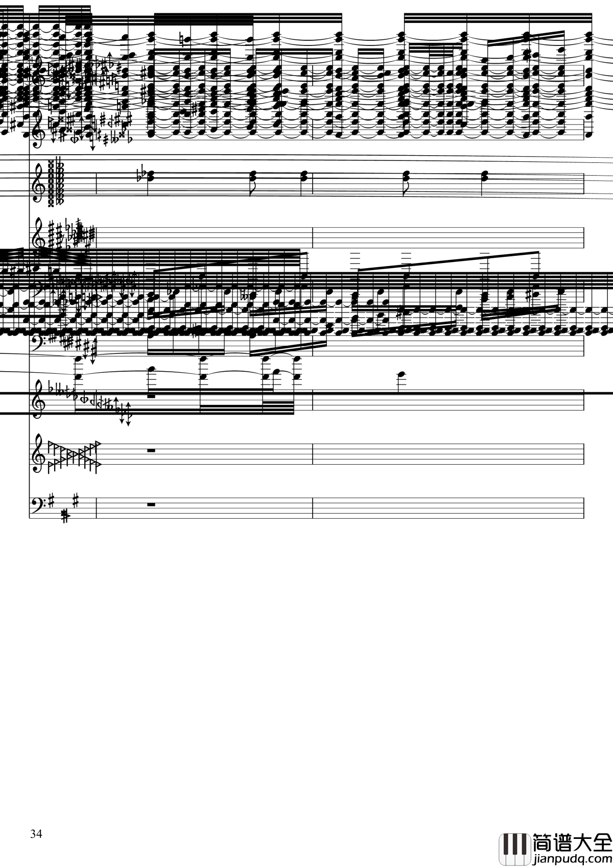 亡灵幻想钢琴谱_黑化_II_东方妖妖梦