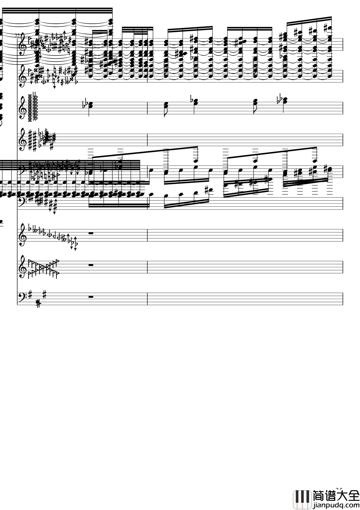 亡灵幻想钢琴谱_黑化_II_东方妖妖梦