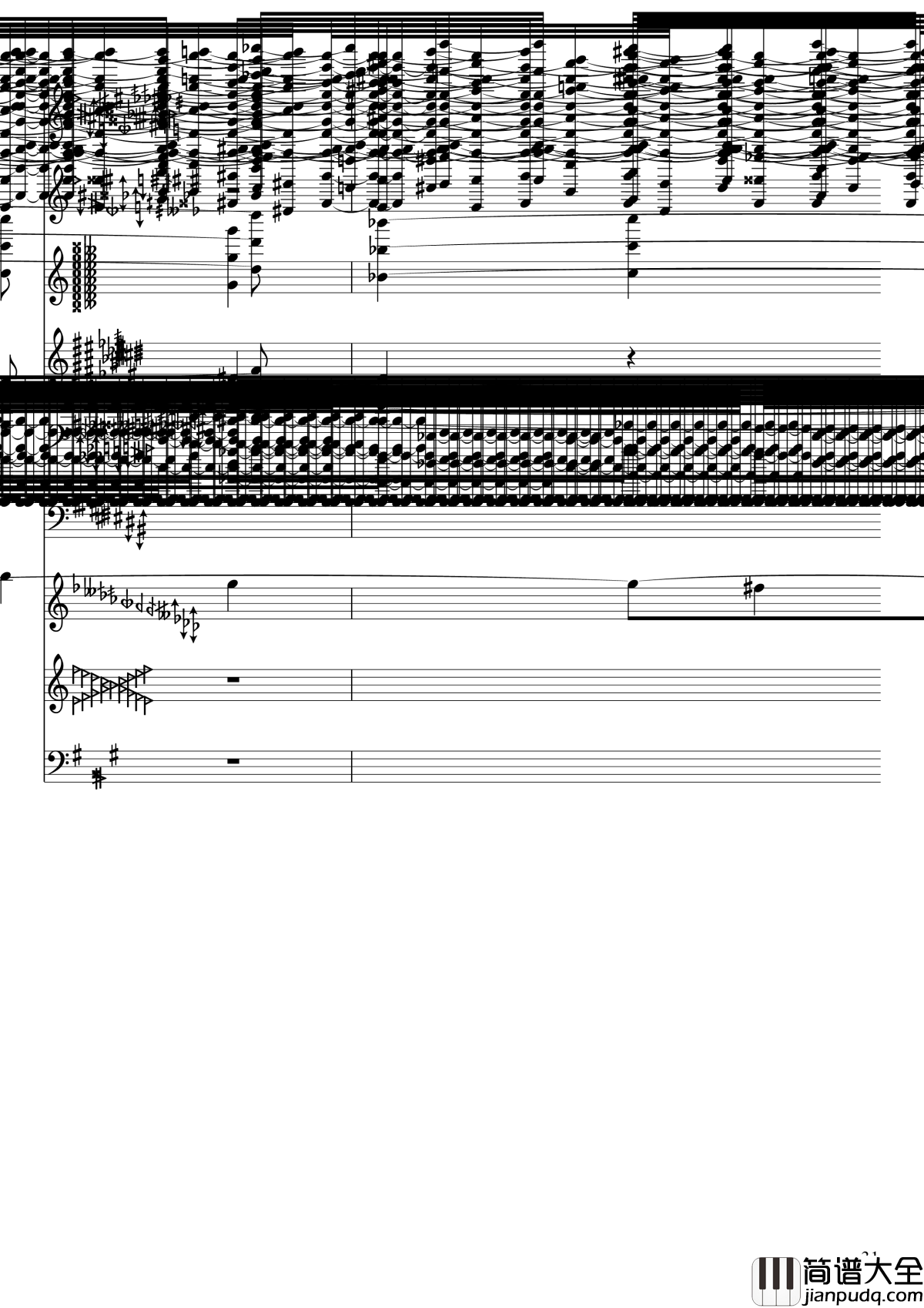 亡灵幻想钢琴谱_黑化_II_东方妖妖梦