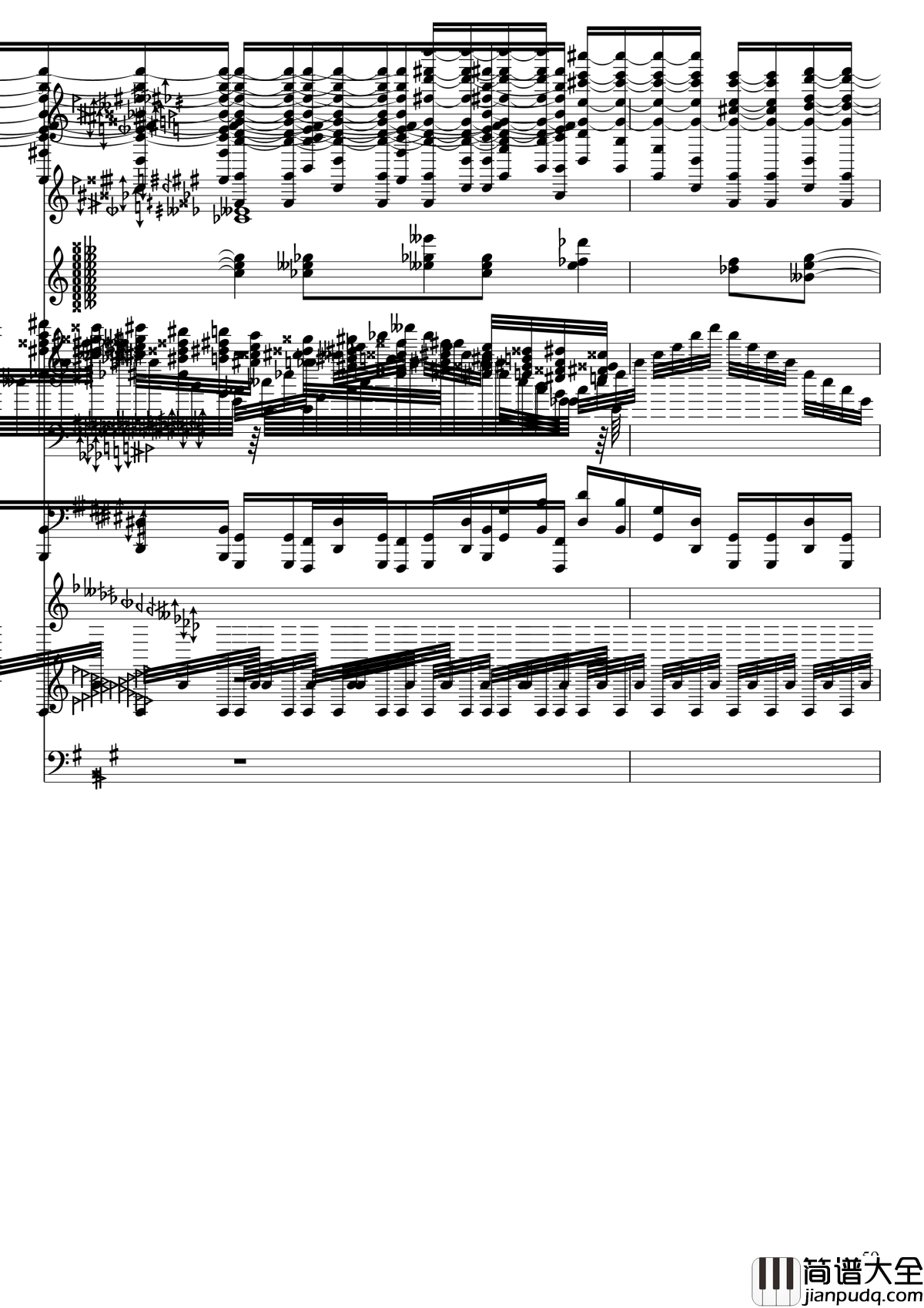 亡灵幻想钢琴谱_黑化_II_东方妖妖梦