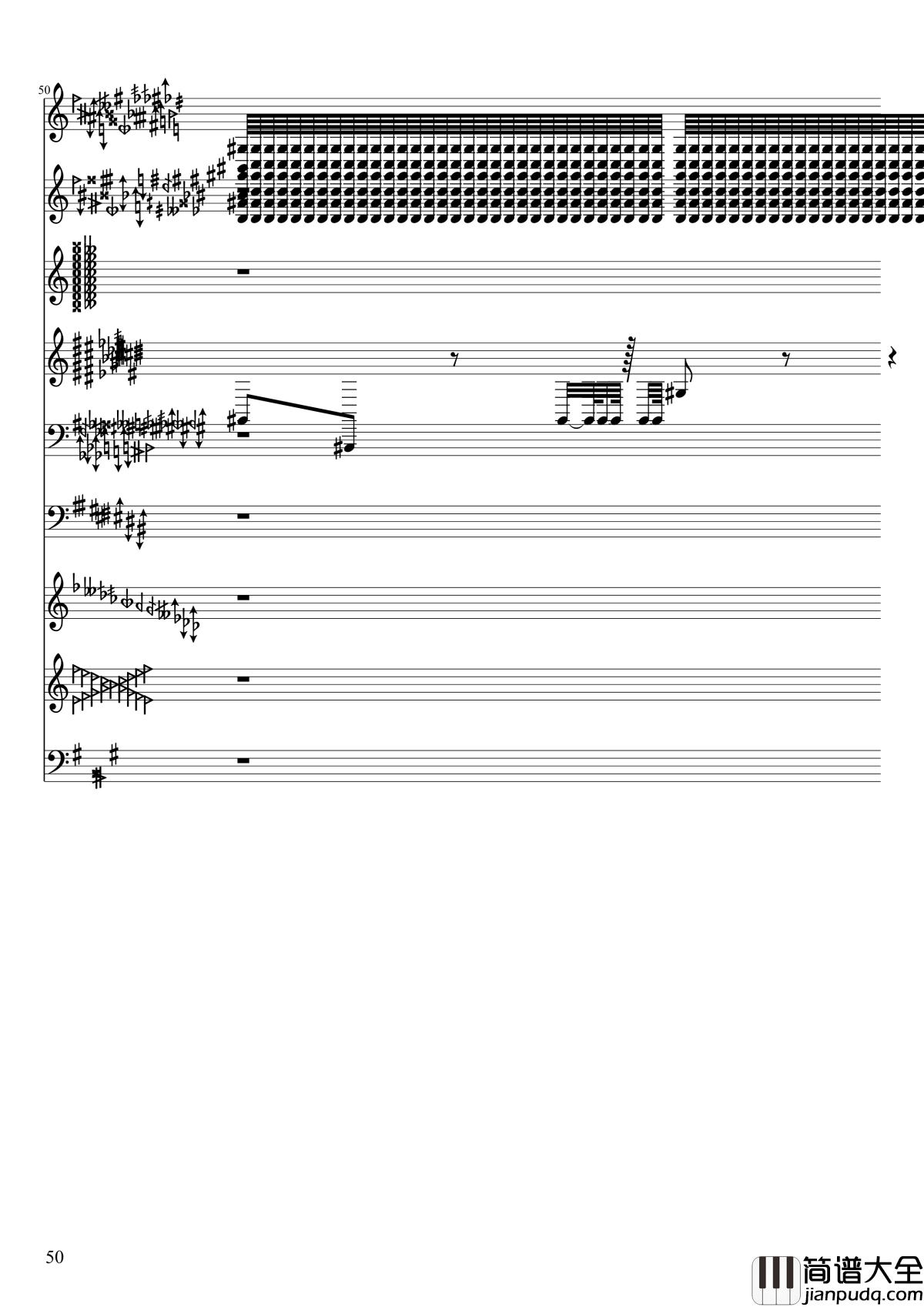 亡灵幻想钢琴谱_黑化_II_东方妖妖梦